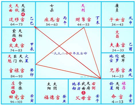 五行性質 星橋紫微斗數